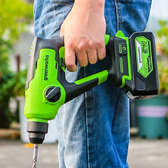 Перфоратор Greenworks GD24SDS1 24V (1,2 Дж) аккумуляторный, без АКБ и ЗУ