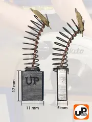 Щетка графитовая UNITED PARTS для MAKITA СВ-303 (аналог 191963-2) 5х11х17мм (90-0640)