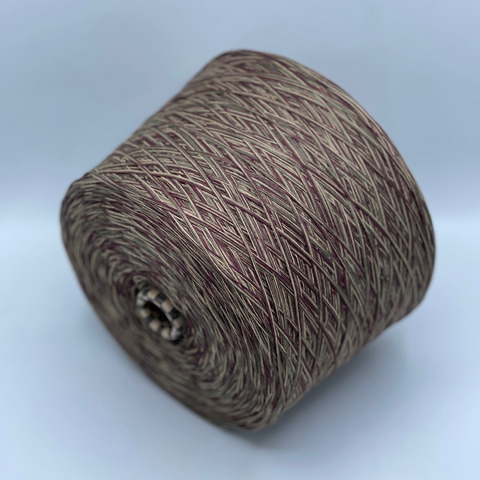 Авторская смотка, 276м, Шерсть/Хлопок/Полиамид/Вискоза/Меринос, Грибная пора, 37903