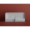 Ceramica Nova Aura CN2007 Умывальник с 1 отверстием для смесителя, без перелива, 100x47, цвет: белый