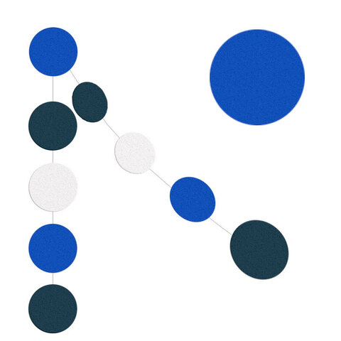 Гирлянда на нитях 