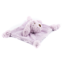 AROMADOG игрушка для собак Собачка-плед 28 см с пищалкой, сиреневый