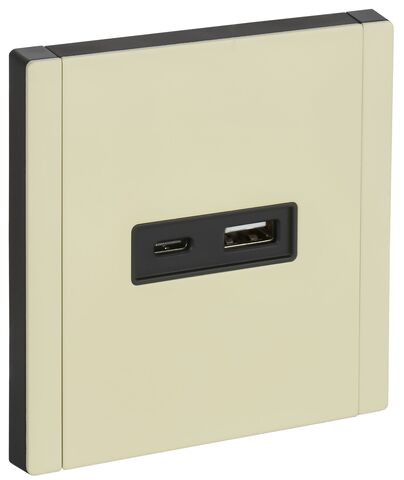 FORTE&PIANO Роз. USB A+C 18Вт FP851M сл. IEK