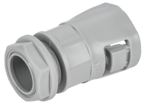 ELASTA Муфта вводная для гофр. труб MVN20 IP40 серая IEK
