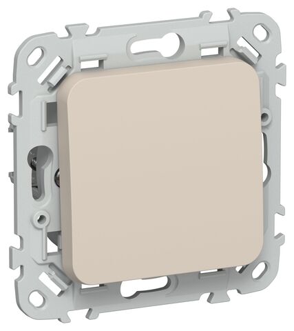 FLITE Выключ. 1-кл. перекр. 10А ВС71-1-0-ФлЛ льн. IEK