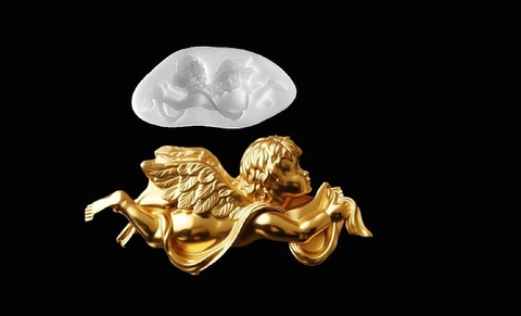 Силиконовый молд Ангел № 333 правый