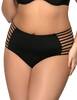 Высокие плавки с боковыми вырезами Ava SF13/6 black