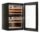 Винный шкаф MEYVEL MV47PRO-KBB2 129 л 592х572х882 мм сталь, черный