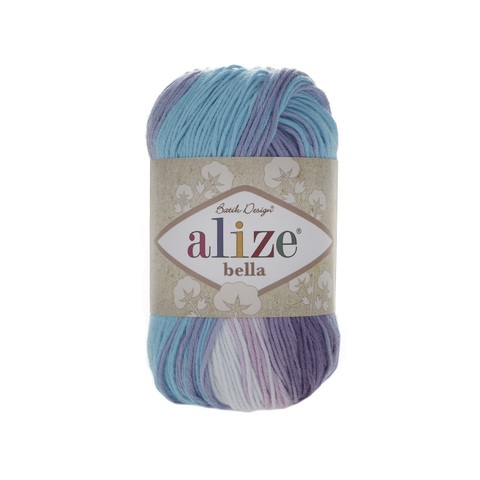 Пряжа Alize Bella Batik 100 цвет 3677