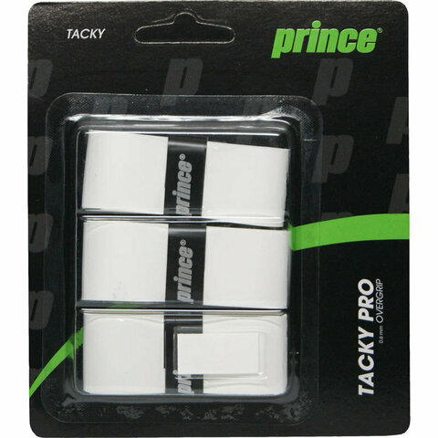 Намотки теннисные Prince Tacky Pro 3P - white