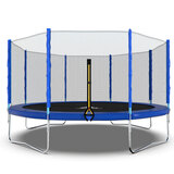 Батут DFC Trampoline Fitness с сеткой 14ft фото №1