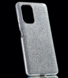 Силиконовый чехол Sparkle Case Блеск для Xiaomi Poco F3, Mi 11i (Серебро)
