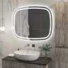 Cezares CZR-SPC-MOLVENO-1100-800-MOV Зеркало со встроенной подсветкой и датчиком движения 140x70x3