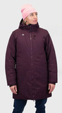Утепленная парка Noname Wass Padded Parka Dark Rasberry женская