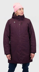 Утепленная парка Noname Wass Padded Parka Dark Rasberry женская