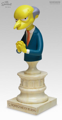 The Simpsons Busts