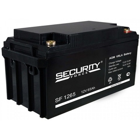 SF 1265 аккумулятор 12В/65Ач Security Force