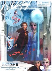 Набор для девочки Disney Frozen (блокнот и ручка)