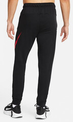 Теннисные брюки Nike Dry Pant Taper FA Swoosh - black/habanero red