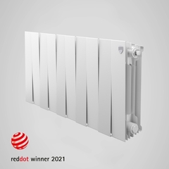 Радиатор биметаллический Royal Thermo PianoForte Bianco Traffico 300 (белый)  - 10 секций