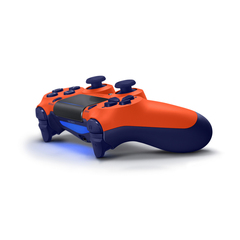 Беспроводной геймпад DualShock 4 для PS4 (Sunset Orange (оранжевый закат), 2ое поколение, China)