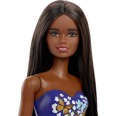 Кукла Барби серия Barbie Пляж в синем купальнике