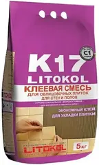 Клеевая смесь Litokol К17 для облицовочных плиток