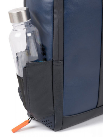 Рюкзак мужской Piquadro Urban, синий/серый, кожа натуральная (CA4818UB00/BLGR)