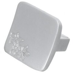 Ручка-кнопка мебельная Серебро 303432