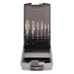 Набор цековок М3-M10 DIN373 (проходные, ср. точности) HSS 6шт Ruko 102451RO