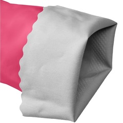 ЗУБР S, с х/б напылением, рифлёные, латексные перчатки (11250-S)