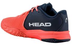 Детские теннисные кроссовки Head Revolt Pro 4.0 - blueberry/fiery coral