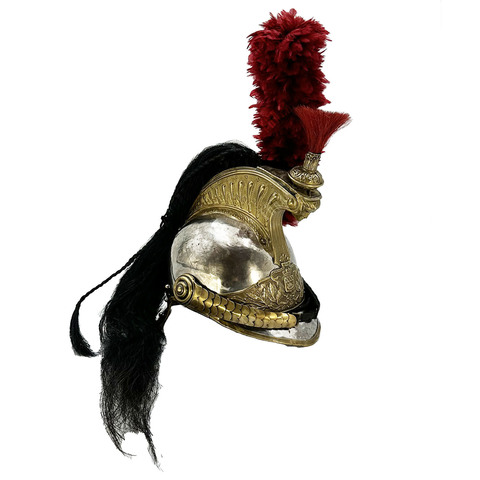 Кавалерийский шлем (каска) национального гвардейца образца 1876 г., тип 1907 г. Франция, н. ХХ в.