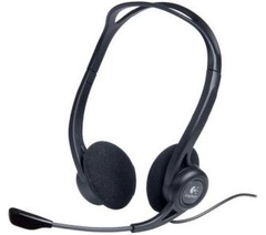 Наушники Logitech PC Headset 960 USB черный