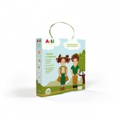 Набор для творчества Arti Г000692 Лучшие друзья - Алина и Сережа