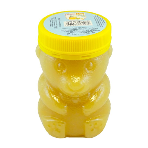 Мёд натуральный «Разнотравье светлое» ПЭТ медведь, 450 гр