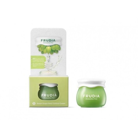 FRUDIA Миниатюра Green Grape Pore Control  Cream/ Себорегулирующий крем с виноградом, 10 гр