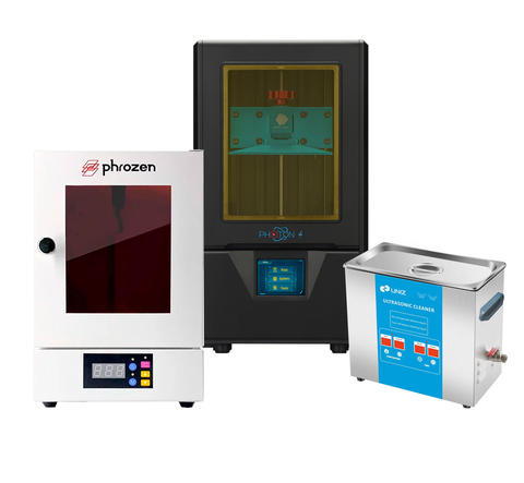 Anycubic Photon S (черный) + Uniz 3.2 л + Phrozen Cure (V2)