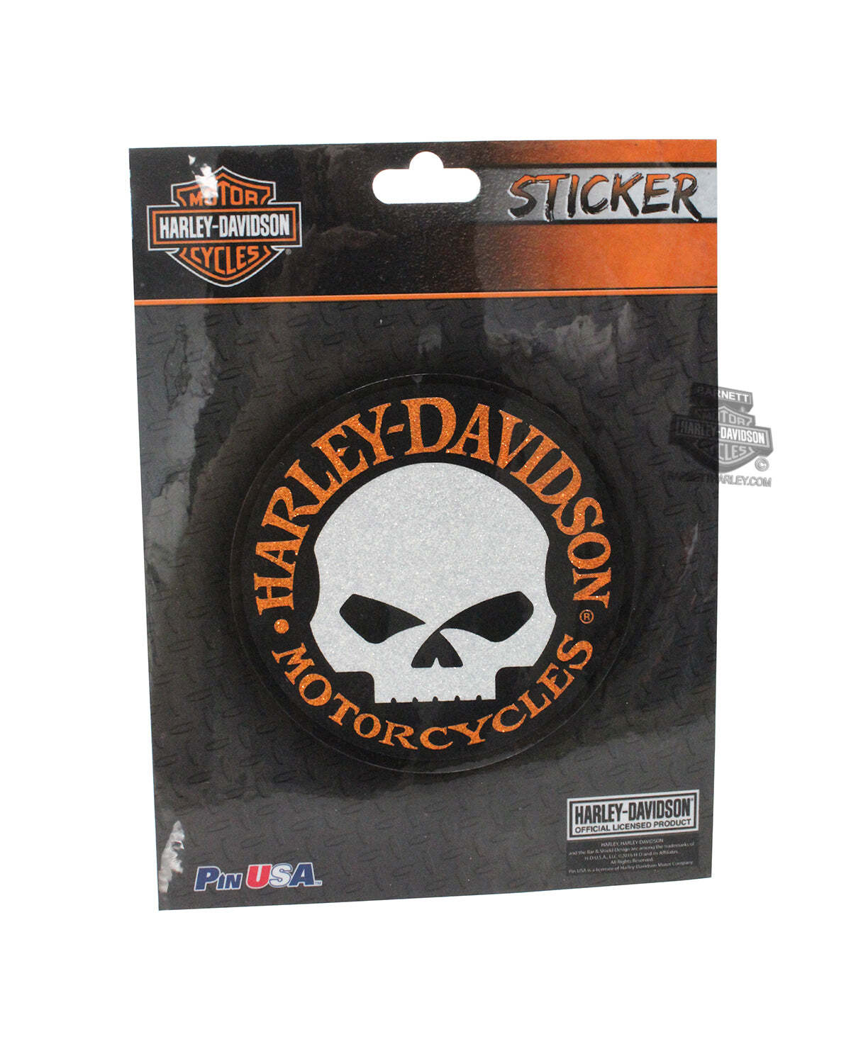 Наклейка Skull Harley-Davidson -30 % купить у официального дилера ...