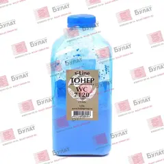 Тонер БУЛАТ s-Line WC 7120 C для Xerox WC 7120, WC 7220 (Голубой, банка 320 г)