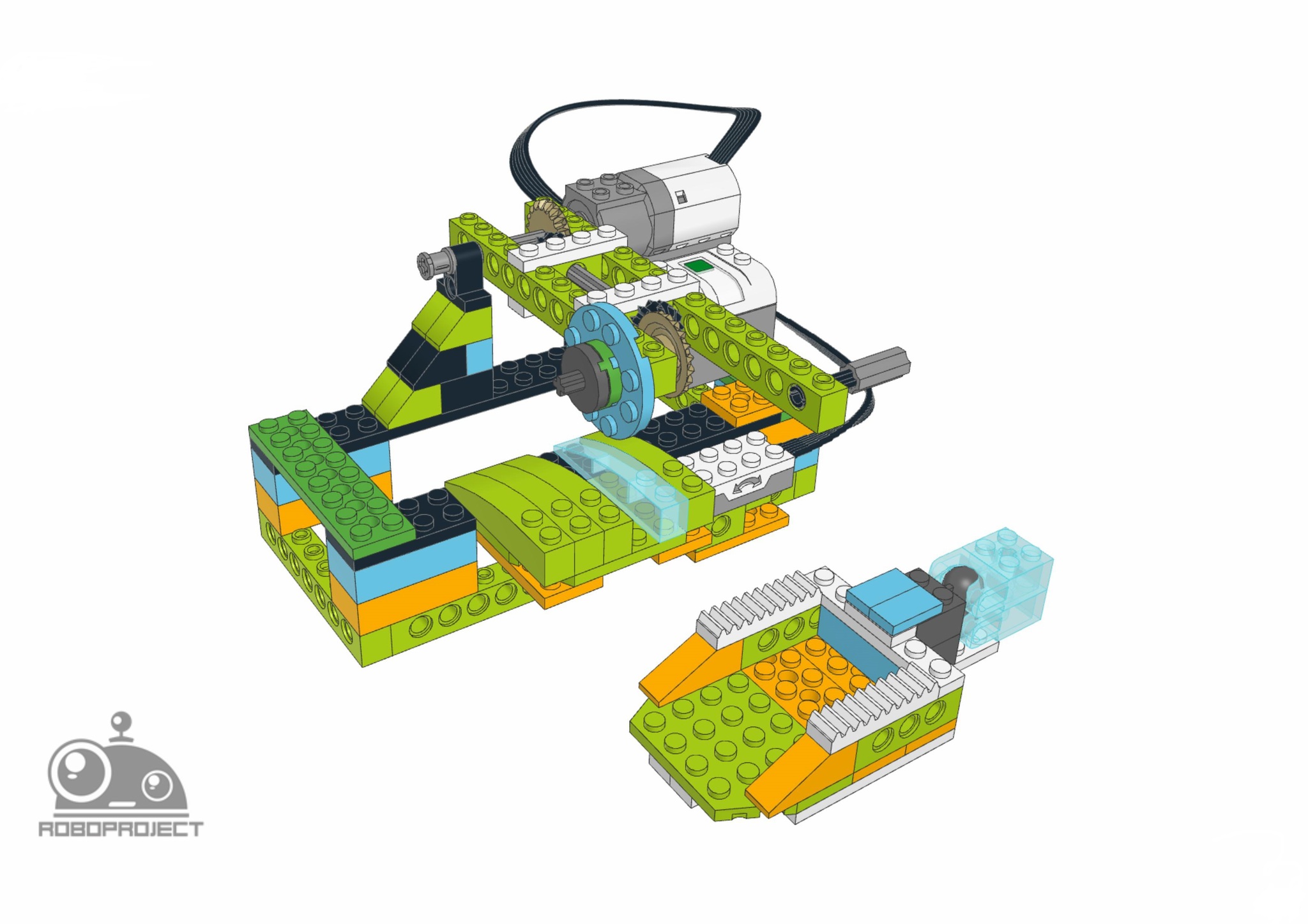 Lego WeDo Инструкция по сборке Станка для резки |500 руб