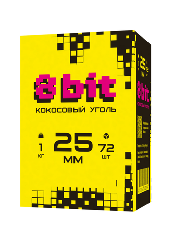 Кокосовый Уголь 8 bit