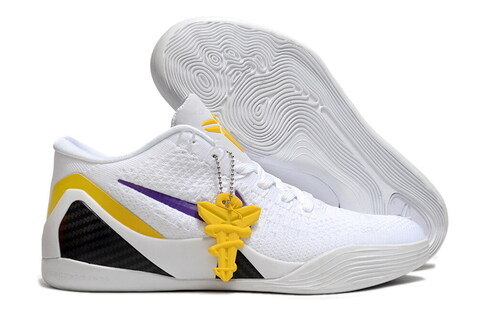Nike Kobe 9 Low 'Lakers/White' 