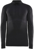 Термобелье Рубашка Craft Active Intensity Zip Black с высоким горлом мужская