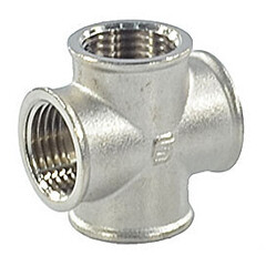 Крест латунь никель Ду 20 (3/4") ВР/ВР SantechSystems