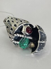 Зонтик (кольцо из серебра)