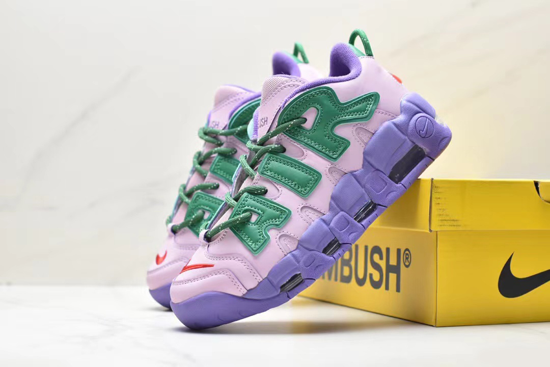 Nike air uptempo all pink top
