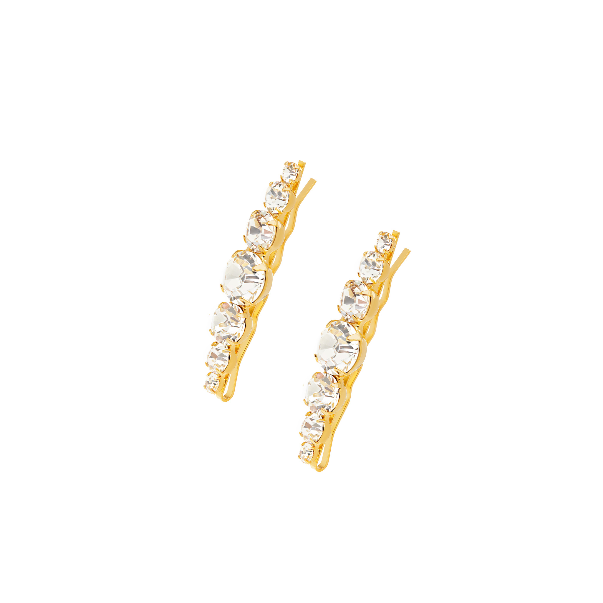 

Заколка для волос Gwen Crystal Bobbi Set – Clean