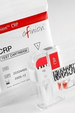 Набор для определения С-реактивного белка в сыворотке, плазме или цельной крови (Afinion CRR), 15 тестов