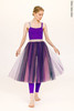 Репетиционная юбка-шопенка colour | фиолетовый
